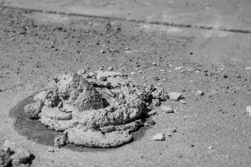 Uneven Concrete Slab