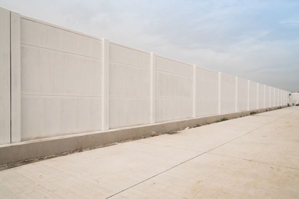 Concrete Fence Repair in Danbury