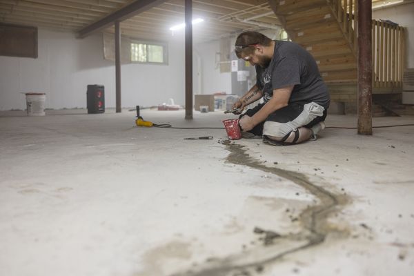 Concrete Floor Repair in Danbury