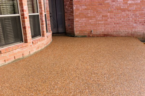 Exposed Aggregate Repair in Danbury
