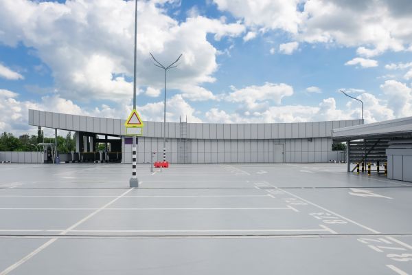 Concrete Parking Lot Repair in Danbury