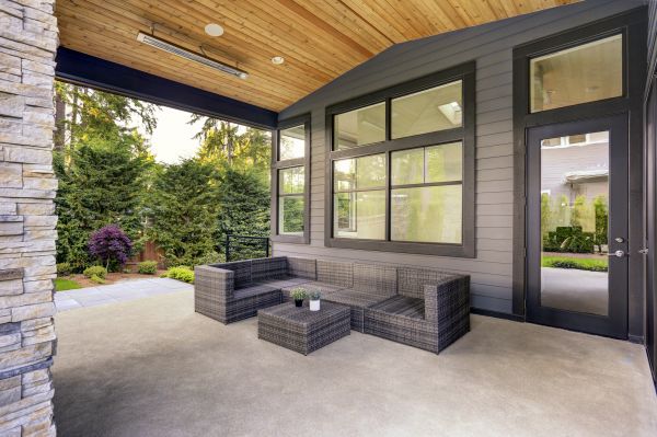 Porch Concrete Repair in Danbury