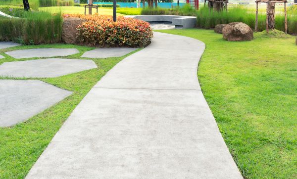 Concrete Walkway Resurfacing in Danbury