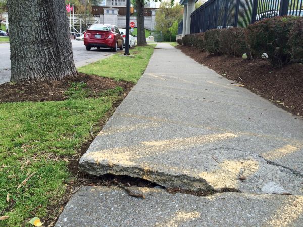 Cement Sidewalk Repair in Danbury