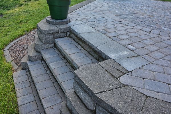 Patio Step Repair in Danbury