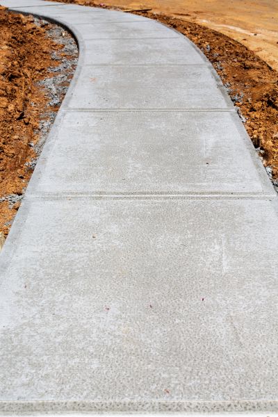 Concrete Sidewalk Repair in Danbury