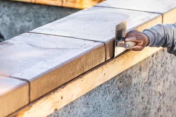 Concrete Coping Repair in Danbury