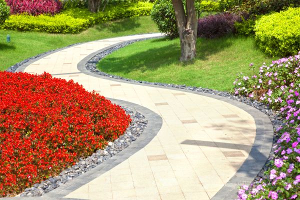 Garden Walkway Repair in Danbury
